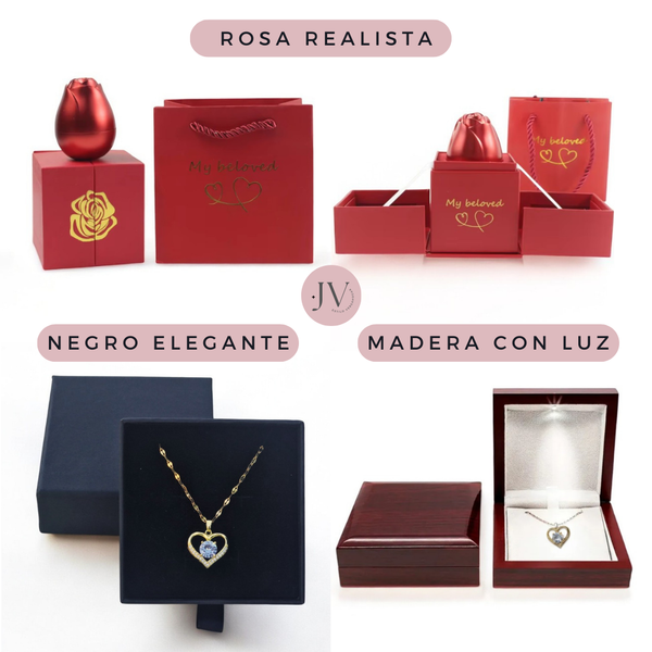 Collar "La Pureza del Corazón"🔥No cambia de color en el tiempo. El regalo perfecto para Navidad.