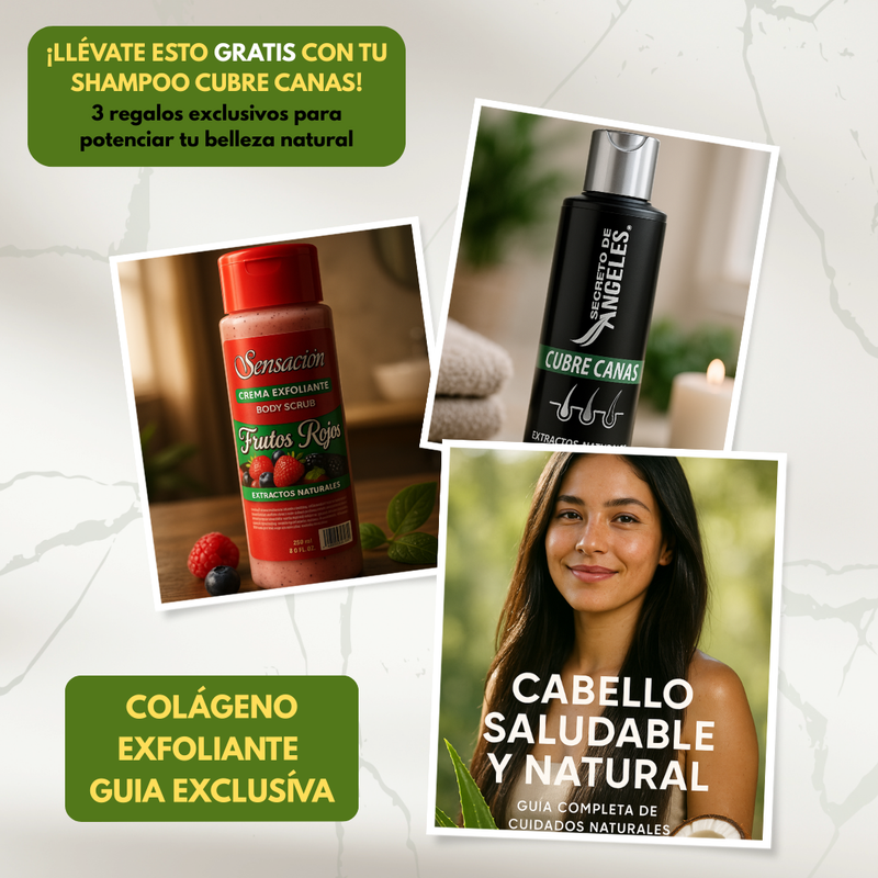 CUBRE CANAS INSTANTÁNEO - Resultados Profesionales en 15 Minutos + 3 Regalos🎁