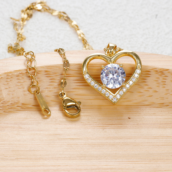 Collar "La Pureza del Corazón"🔥No cambia de color en el tiempo. El regalo perfecto para Navidad.