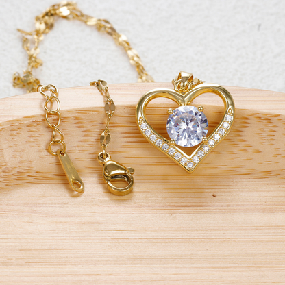 Collar "La Pureza del Corazón"🔥No cambia de color en el tiempo. El regalo perfecto para Navidad.