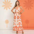 VESTIDO SIENA FLORA - Diseño Español Premium