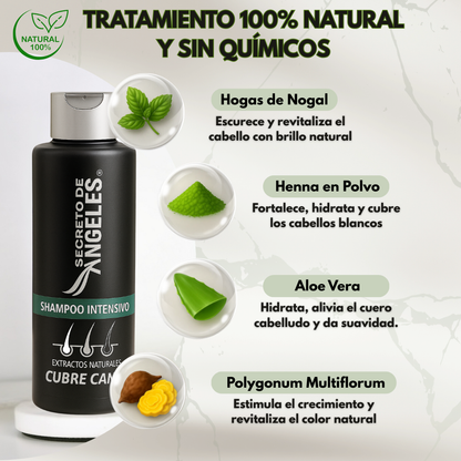 CUBRE CANAS INSTANTÁNEO - Resultados Profesionales en 15 Minutos + 3 Regalos🎁