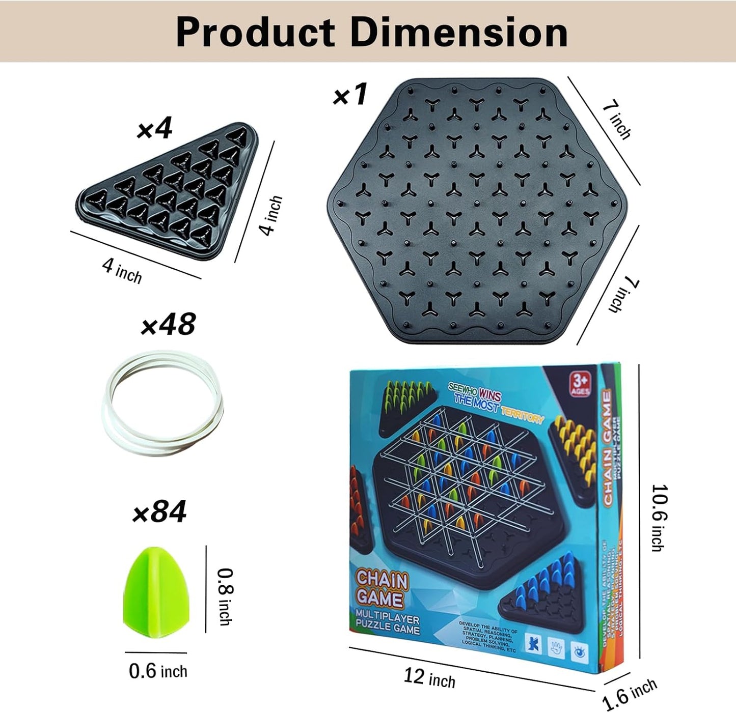 PlayTriggle🔥 Juego de Mesa para mejorar la memoria y las habilidades de razonamiento lógico