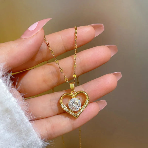 Collar "La Pureza del Corazón"🔥No cambia de color en el tiempo. El regalo perfecto para Navidad.